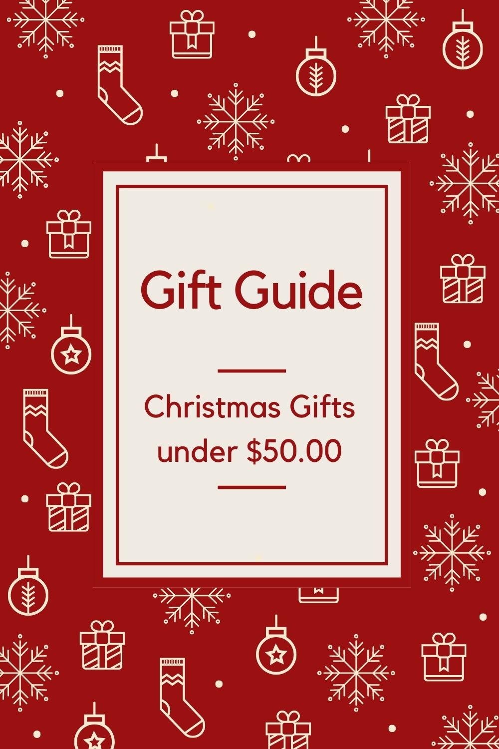 Christmas Gifts under 50.00 This Fabulous Life