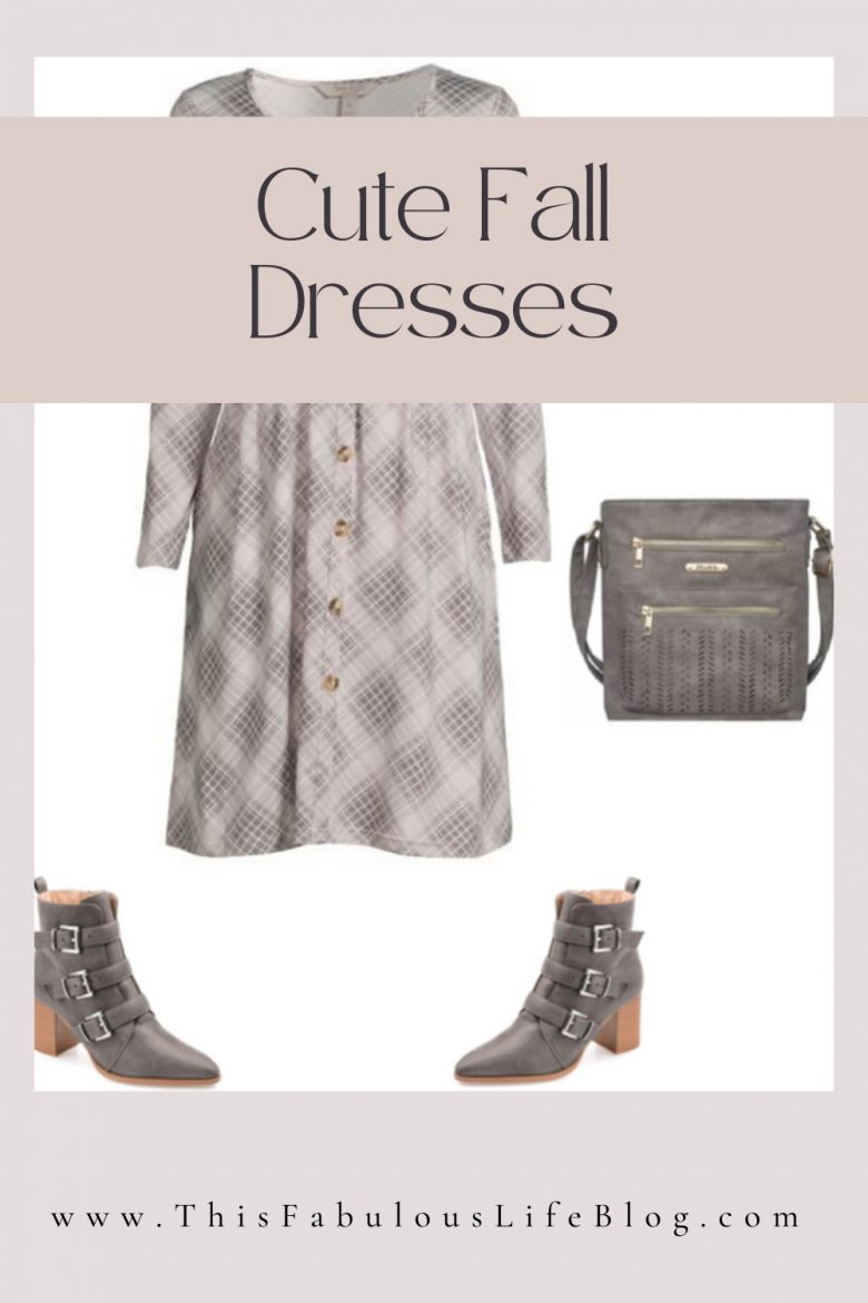 Cute Fall Dresses for Women Over 40