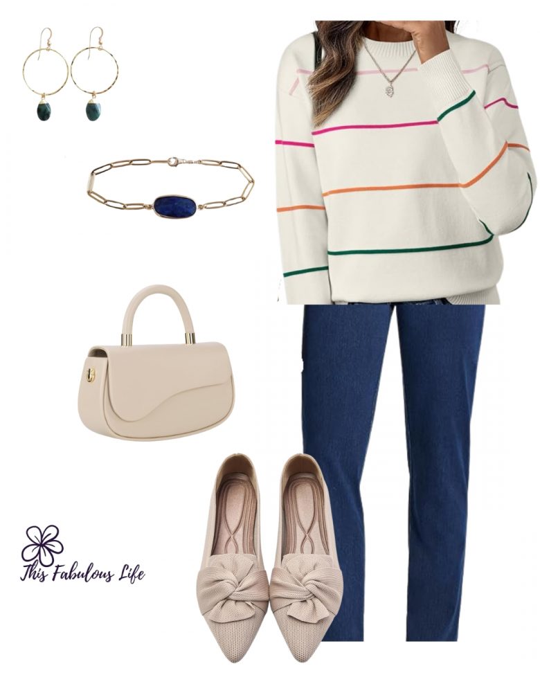 Fall outfit for women over 40