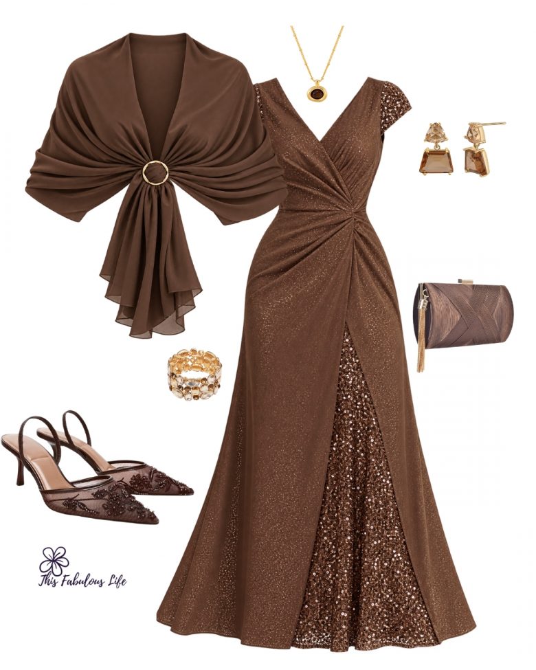 Formal Fall Wedding Guest Dress