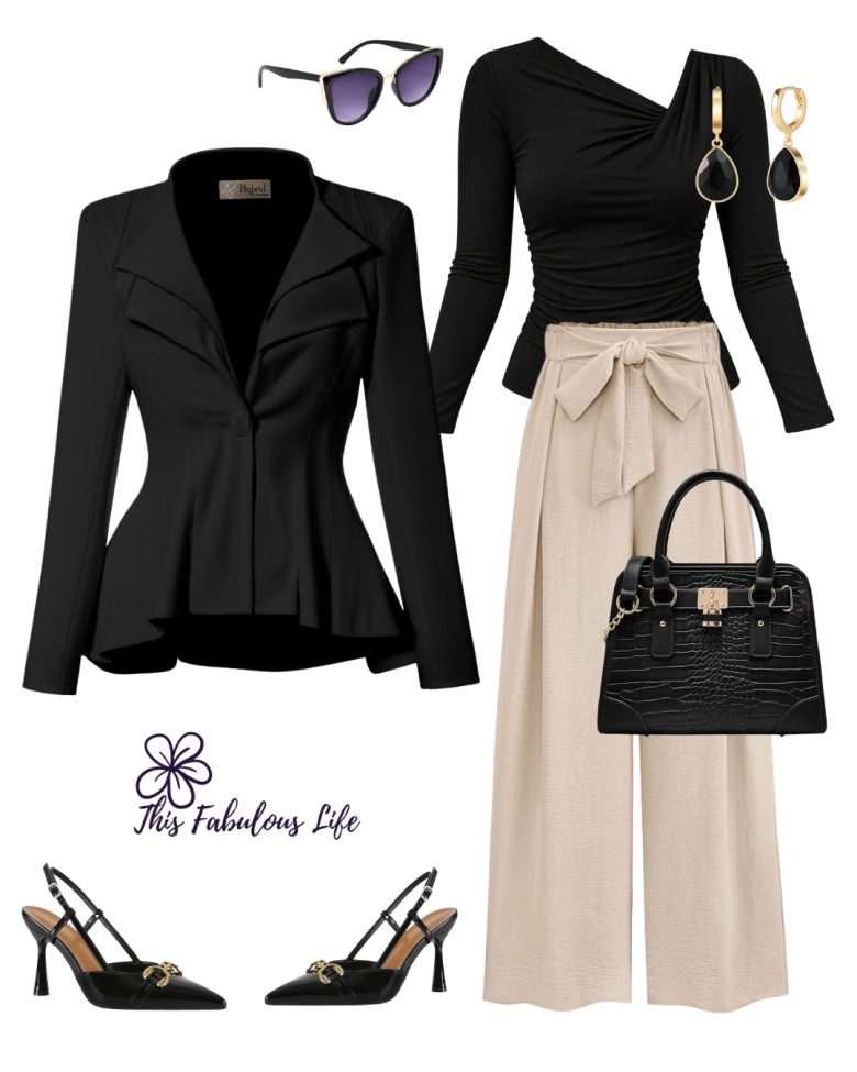 Dressy Fall Outfit, Neutral Fall Fashion
