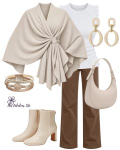 Neutral Fall Outfit for Women